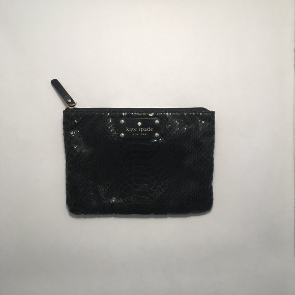 kate spade Handbags - Kate Spade Black Clutch